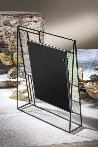 Personalized Baby Picture Frame Green and Yellow Engraved Glass 4x6 Vertical Photo Nursery Decor Newborn Gift for Girl or Boy J Devlin Pic 430-46V EP530 in Saudi Arabia