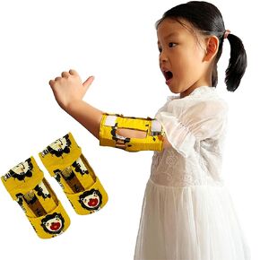 Heyshapeing 2PCS Thumb Sucking Stop for Kids Toddlers Stop Finger Sucking Nail Biting Treatment Finger Guard Thumb Sucking Guard Gloves Nail Biter Stopper Thumb Sucking Prevention
