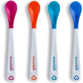 Munchkin® White Hot® Safety Baby Spoons, BPA Free, 4 Pack, Polypropylene in Saudi Arabia