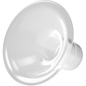 Dr. Brown's Softshape Silicone Shields, Flanges for Manual and Electric Breast Pumps, BPA Free, Size B (25mm), 2 Count