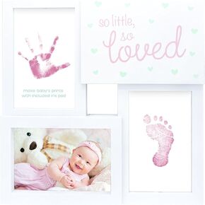 tiny ideas Pastel Animal Canvas Artwork - Be Brave, Be Kind, Be Humble, Gender Neutral Nursery Wall Décor, Gift For New And Expecting Parents, Set of 3
