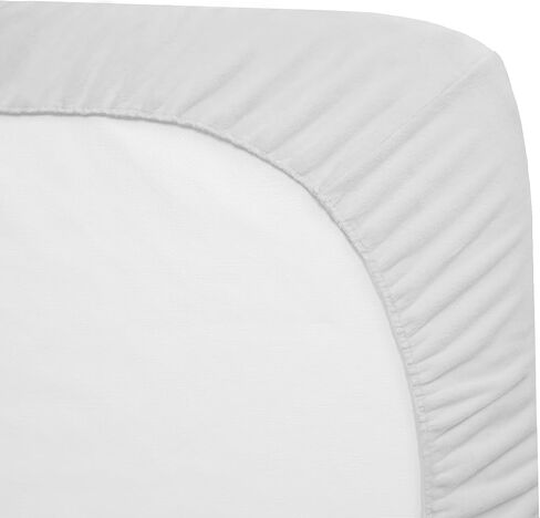 TL Care Heavenly Soft Chenille Fitted Crib Sheet 28" x 52", Warm and Cozy Neutral Chenille Sheet, Cream, for Boys and Girls, Fits Crib and Toddler Bed mattresses in Saudi Arabia