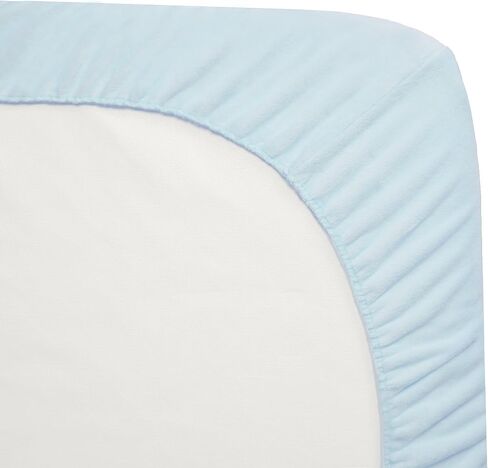 TL Care Heavenly Soft Chenille Fitted Crib Sheet 28" x 52", Warm and Cozy Neutral Chenille Sheet, Cream, for Boys and Girls, Fits Crib and Toddler Bed mattresses in Saudi Arabia
