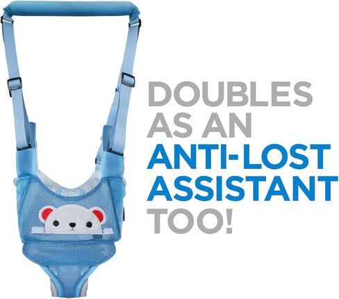 Baby Walking Harness - Handheld Kids Walker Helper - Toddler Infant Walker Harness Assistant Belt - Child Baby Walk Learning Help Support Assist Trainer Tool - for 7-24 Month Old in Kuwait