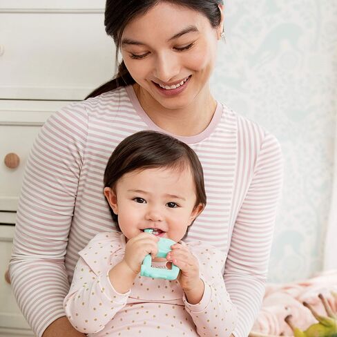 ملعقة عضاضة من السيليكون من Munchkin® The Baby Toon™، على شكل فيل ونعناع (كما تشاهد في Shark Tank) in Kuwait