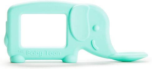 ملعقة عضاضة من السيليكون من Munchkin® The Baby Toon™، على شكل فيل ونعناع (كما تشاهد في Shark Tank) in Kuwait