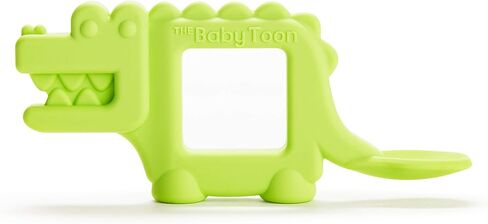 ملعقة عضاضة من السيليكون من Munchkin® The Baby Toon™، على شكل فيل ونعناع (كما تشاهد في Shark Tank) in Saudi Arabia