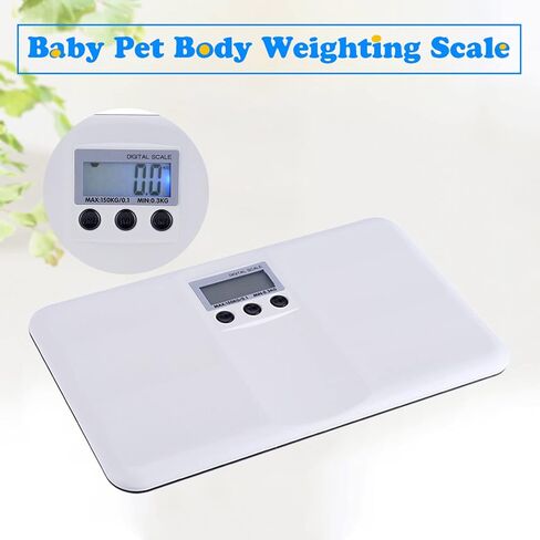 Digital Pet Scale, Baby Scales for Weighing, Puppy Scale Digital Baby Infant Pet Weighting Scale LCD Display in Kuwait