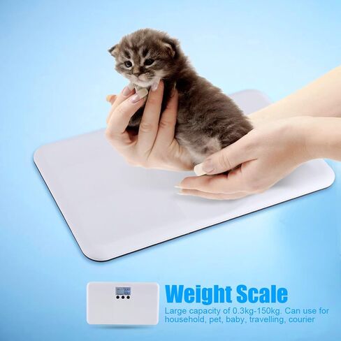Digital Pet Scale, Baby Scales for Weighing, Puppy Scale Digital Baby Infant Pet Weighting Scale LCD Display in Kuwait