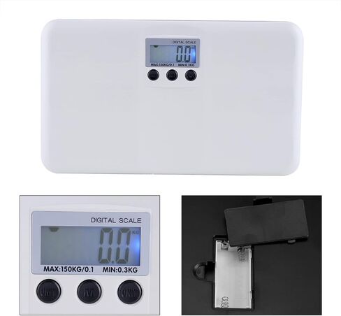 Digital Pet Scale, Baby Scales for Weighing, Puppy Scale Digital Baby Infant Pet Weighting Scale LCD Display in Kuwait