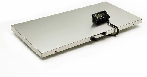 2 Measure Mode Digital Livestock Scale Large Pet Vet Scale Stainless Steel Platform Large Pet Vet Scale Veterinary Animal Scale Postal Parcel Weighing Equipment for Dog Goat Pig Sheep Calf 660lbs in Kuwait