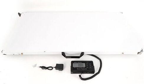 2 Measure Mode Digital Livestock Scale Large Pet Vet Scale Stainless Steel Platform Large Pet Vet Scale Veterinary Animal Scale Postal Parcel Weighing Equipment for Dog Goat Pig Sheep Calf 660lbs in Kuwait