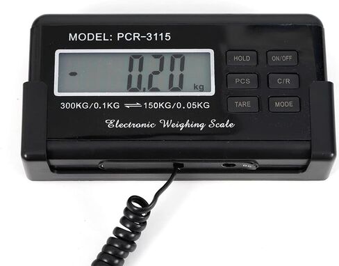 2 Measure Mode Digital Livestock Scale Large Pet Vet Scale Stainless Steel Platform Large Pet Vet Scale Veterinary Animal Scale Postal Parcel Weighing Equipment for Dog Goat Pig Sheep Calf 660lbs in Kuwait
