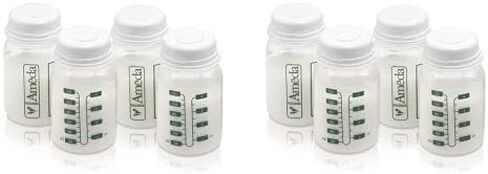 Ameda Breastmilk Storage Bottles | Breast Milk Storage Containers | 4 Count in Saudi Arabia