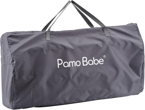 Pamo babe Bedside Bassinet for Baby Crib Quick One-Hand Folding Bedside Sleeper 4 Adjustable Heights Co-Sleeper in Kuwait
