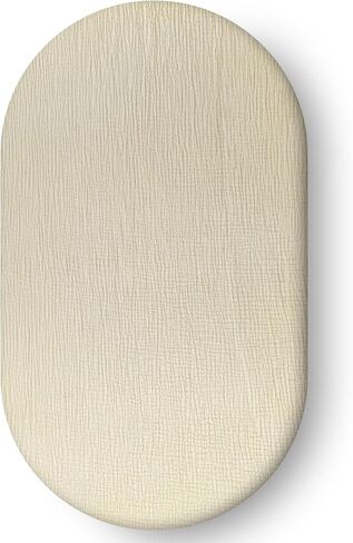 ملاءة سرير من الموسلين فائقة النعومة للأطفال البنات والأولاد، ملاءات سرير من القطن العضوي المسامي مناسبة لسرير قياسي مقاس 30 × 16 بوصة (وردي) in Kuwait