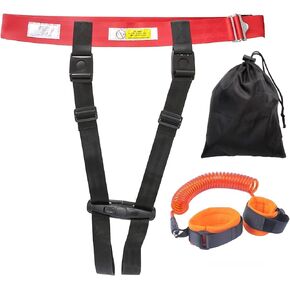 Child Airplane Safety Travel Harness, Safety Travel Restraints System Airplane, Airplane Travel Essentials for Kids and Toddlers, Light Weight, with Included Anti-Wrist Loss of 4.92 ft, in Kuwait