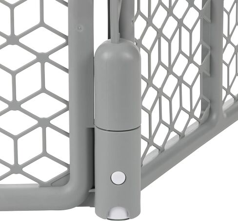 Evenflo Versatile Play Space Adjustable Play Area, 6-Panel (Cool Gray) in Saudi Arabia