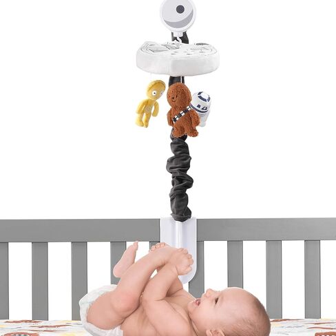 Lambs & Ivy Star Wars Signature Millennium Falcon Musical Baby Crib Mobile Toy in Saudi Arabia