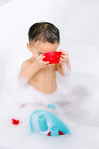 اسفنجات حمام الأطفال من السيليكون من أوبي قنديل البحر، مستلزمات استحمام الطفل والعناية به لحديثي الولادة، فرش حمام الطفل للبشرة الجافة وغطاء المهد، مجموعة من 3 قطع in Kuwait