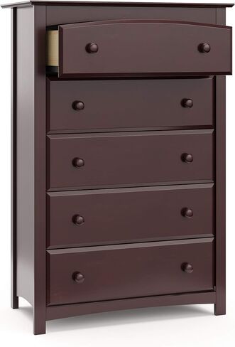 Storkcraft Kenton 6 Drawer Universal Dresser (Pebble Gray) – Dresser For Kids Bedroom, Nursery Dresser Organizer, Chest Of Drawers For Bedroom With 6 Drawers, Universal Design For Children’s Bedroom in Kuwait