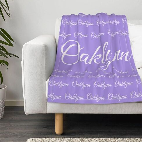 Sweewind Personalized Baby Blankets for Boys Girls Custom Name Blankets Personalized Baby Gifts Personalized Kids Blankets Custom Baby Blanket with Name Monogrammed Personalized Baby Item (Names) in Saudi Arabia