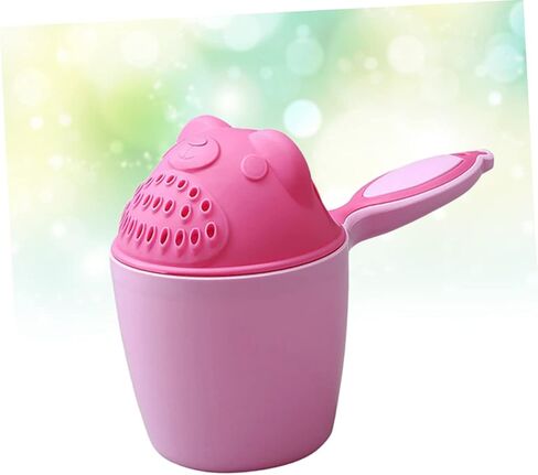 Toyvian Newborn Shampoo Plastic Scoops Shampoo Baby Shampoo Rinse Cup Baby Bath Cup Baby Hair Washing Cup Shampoo Scoops Sprinkler Baby Bath Rinse Cup Shampoo Cup Take a Bath Mouthwash Cup in Kuwait