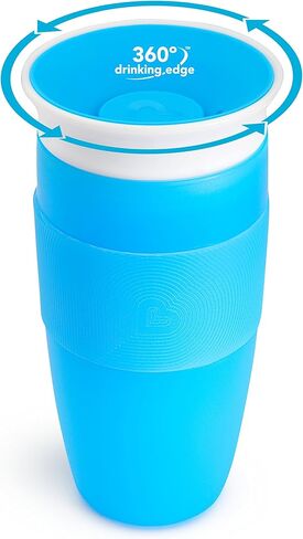 كوب Munchkin® Miracle® 360 للأطفال الصغار مضاد للانسكاب، 14 أونصة، وردي in Kuwait
