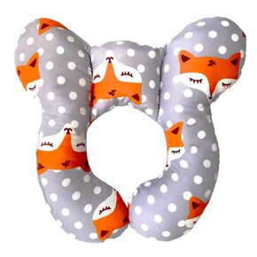 وسادة سفر للأطفال من تشابفر، وسائد لدعم الرأس والرقبة للرضع لمقعد السيارة، كرسي يدفع باليدين، هدية للأطفال بعمر 0-1 سنة، ثعلب in Kuwait