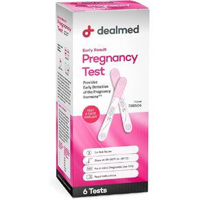 اختبار الحمل للنتيجة المبكرة من Dealmed، 6/BX، مجموعة اختبارات الحمل للكشف المبكر in Kuwait