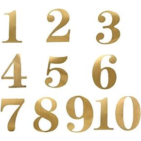 StayMax Wedding Party Number Stickers for Table Card Accessories Decorative self-adhensive Number Sticker 1-10 in Saudi Arabia