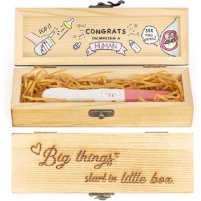 صندوق تذكار لاختبار الحمل، أفكار لإعلان الطفل، إعلانات مفاجئة للحمل للأجداد، الزوج، الأب، صندوق مفاجآت يكشف عن الطفل، صندوق تذكار يكشف عن الحمل مع الرافية in Kuwait