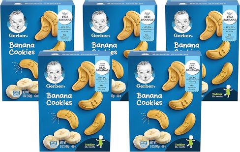 Gerber Toddler Lil' Biscuits (Vanilla Wheat Lil Biscuits, Pack of 4) in Saudi Arabia