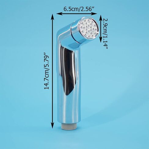 Handheld Bathroom Bidet Sprayer Kit for Toilet, Multi-Purpose Feminine Hygiene/Pet Bathing/Baby Cloth Diaper Pressure in Kuwait