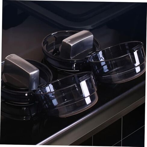 Gadpiparty 4pcs Switch Cover La Noire Switch Stove Gas Black Knobs Kids Stove Guard Baby Safety Switch Cover Child Proof Stove Knob Covers Switch Guard Child Proof Stove Cover Gas Safety Case in Saudi Arabia