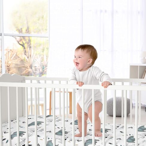 Baby or Toddler Fitted Crib Sheet for Bear Mountain Watercolor Collection by Sweet Jojo Designs in Saudi Arabia