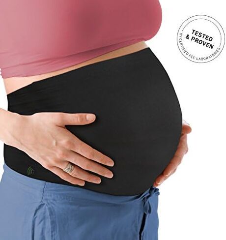 Vest Anti-Radiation Safe & Healthy Pregnancy Belt Cover Belly Band - XL - Black in Saudi Arabia