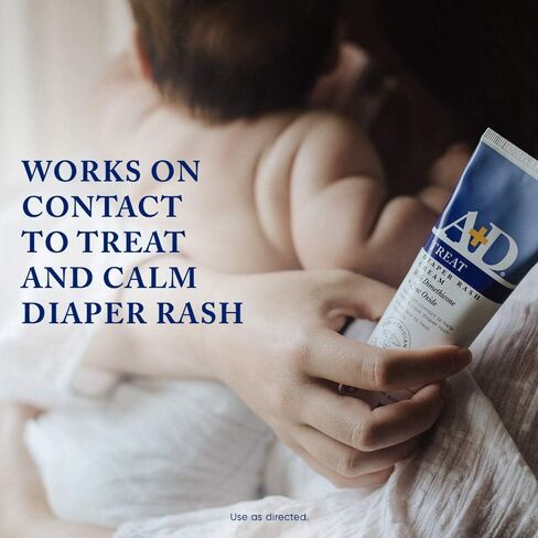 A+D Zinc Oxide Diaper Cream, 4 Ounces each (2 Pack) in Saudi Arabia