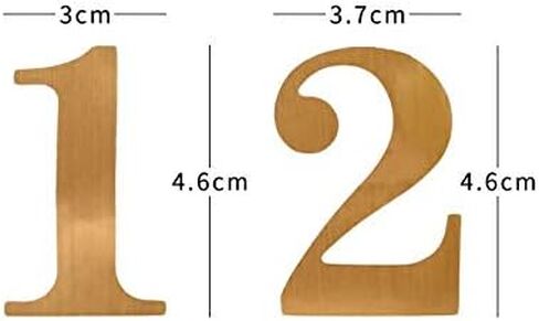 StayMax Wedding Party Number Stickers for Table Card Accessories Decorative self-adhensive Number Sticker 1-10 in Saudi Arabia