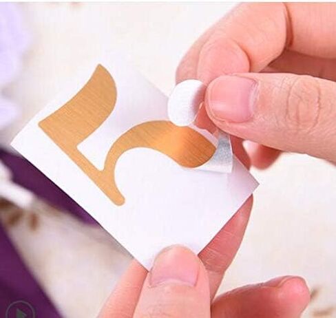 StayMax Wedding Party Number Stickers for Table Card Accessories Decorative self-adhensive Number Sticker 1-10 in Saudi Arabia