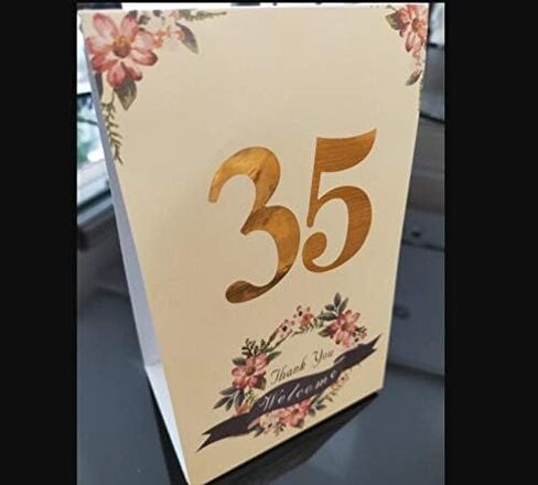 StayMax Wedding Party Number Stickers for Table Card Accessories Decorative self-adhensive Number Sticker 1-10 in Saudi Arabia