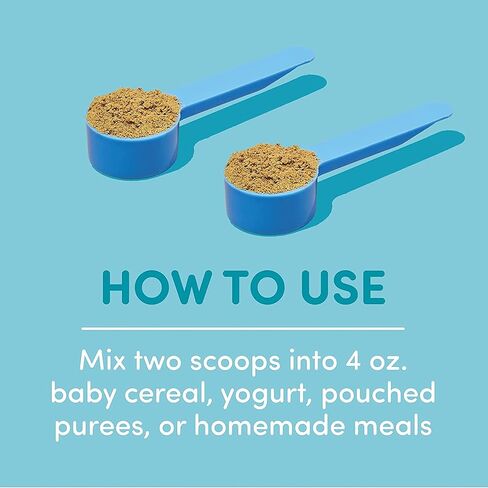Lil Mixins Early Allergen Introduction Powder, Tree Nut | Baby Stage 1-3, For Infants & Babies 4-12 Mo., Support Healthy Food Tolerance | 8.5 Oz Jar, 4 Month Supply in Kuwait