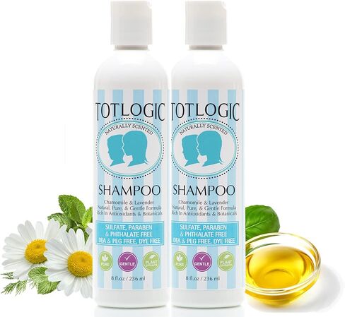 TotLogic Sulfate Free Baby Shampoo- Lavender Bliss Hair Care, 8 oz, No Phthalates, No Formaldehyde, Infused With Natural Antioxidants and Botanicals in Saudi Arabia