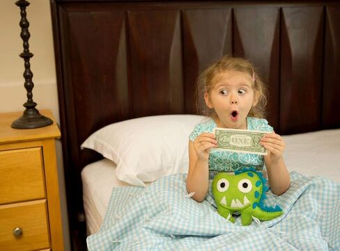 Nivas Handmade Dinosaur Tooth Fairy Pouch / Boy Tooth Fairy Pillow / Girl Tooth Fairy Pillow / Keepake Tooth Fairy Pillow / Monster Theme Tooth Fairy in Kuwait