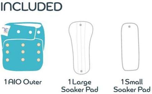 جروفيا سبايس بوتاه O.N.E. حفاضات أطفال قماشية الكل في واحد قابلة لإعادة الاستخدام in Kuwait