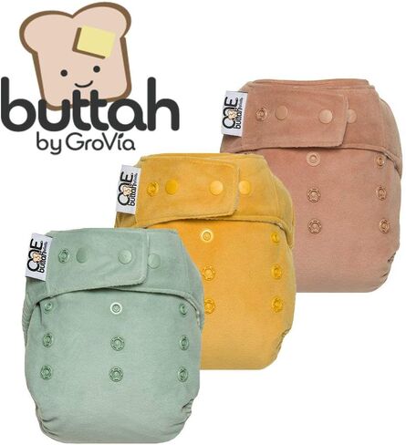 جروفيا سبايس بوتاه O.N.E. حفاضات أطفال قماشية الكل في واحد قابلة لإعادة الاستخدام in Kuwait