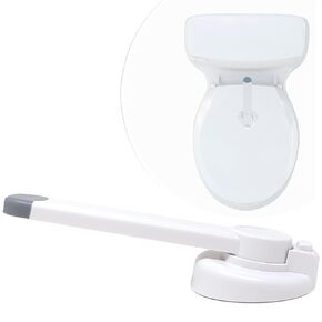 Child Safety Toilet Seat Lock - Easy to Install and Use Toilet Lock, Baby Proof Your Bathroom - Easy Install No Tools Needed - Fits Most Toilets - 1 Pack