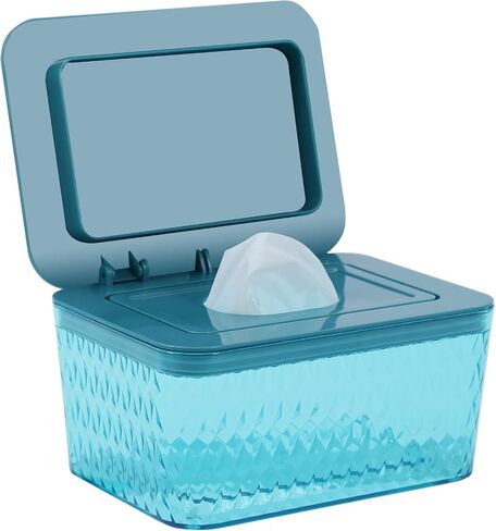 Wipes Dispenser Seal-Designed Wipe Dispenser Holder Wipes Case Box for Bathroom Keep Wipes Fresh, Dust-Proof & Non-Slip in Saudi Arabia