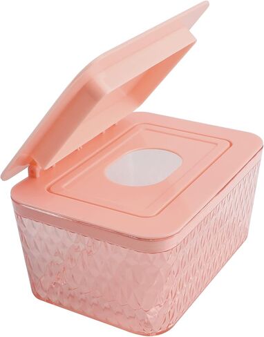 Wipes Dispenser Seal-Designed Wipe Dispenser Holder Wipes Case Box for Bathroom Keep Wipes Fresh, Dust-Proof & Non-Slip in Saudi Arabia