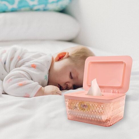 Wipes Dispenser Seal-Designed Wipe Dispenser Holder Wipes Case Box for Bathroom Keep Wipes Fresh, Dust-Proof & Non-Slip in Saudi Arabia